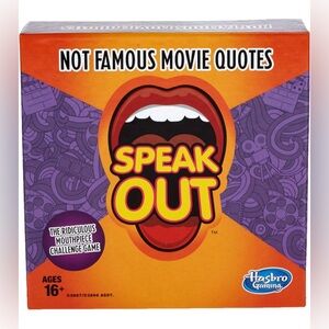 Speak out family game